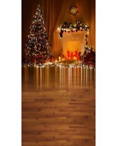 GladsBuy Decorated Christmas Tree 10' x 20' Computer Printed Photography Backdrop Christmas Theme Background ST-050
