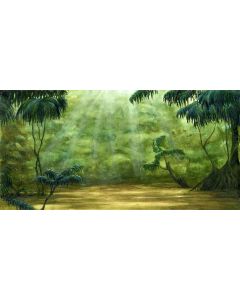 Woods Landscape 20' x 10' CP Backdrop Computer Printed Scenic Background GladsBuy Backdrop ACP-76