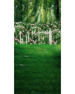 GladsBuy Spring Garden 10' x 20' Computer Printed Photography Backdrop Flower Theme Background S-610