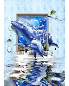 GladsBuy Sea World 5' x 7' Computer Printed Photography Backdrop Nature Theme Background XLX-528