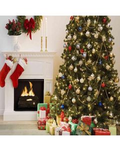 GladsBuy Various Xmas Presents 10' x 10' Computer Printed Photography Backdrop Christmas Theme Background DGX-72